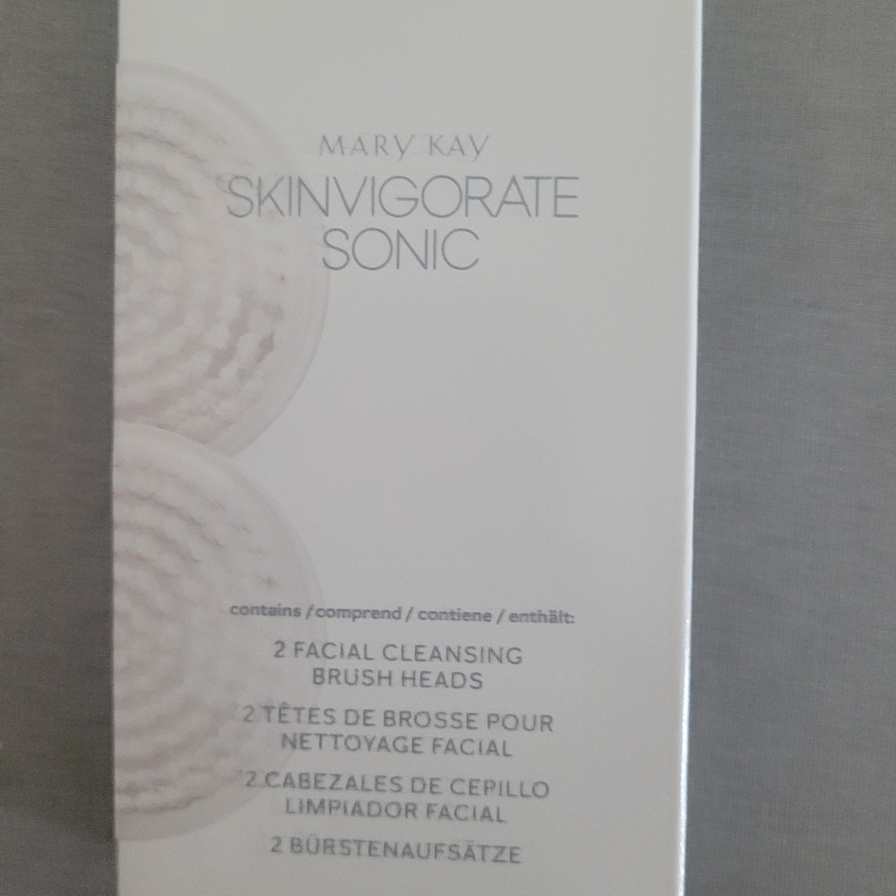 Mary Kay Skinvigorate Sonic Facial Brush Heads - White
